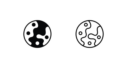 Direction icon design with white background stock illustration
