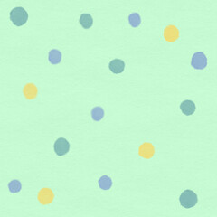 watercolor polka dots background