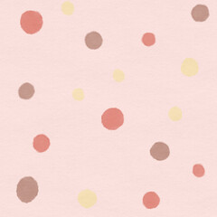 watercolor polka dots background