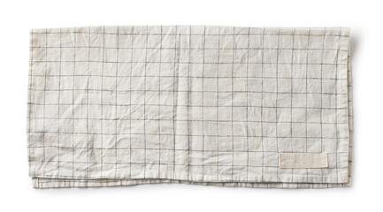 folded cotton napkin