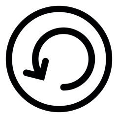 reload icon, refresh icon, reload symbol, refresh symbol, arrow sign, Set of arrow icons, Set of interface collection for website design, Design elements for your projects. reload line icons, ui icon	