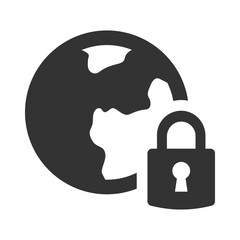 Internet lock icon