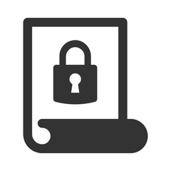 File lock icon