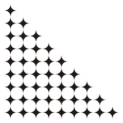 Retro Stars Pattern Decoration