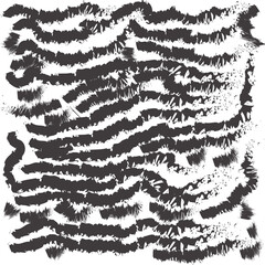 black bruhes pattern