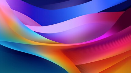 Modern gradient waves blend background, great design for any purposes. Vibrant style template. Multicolor color background. Futuristic dynamic motion technology. Creative design.