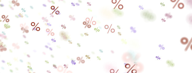 percent rain shopping digital in 3d.