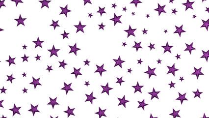 XMAS Stars - A gray whirlwind of magenta snowflakes and stars. New