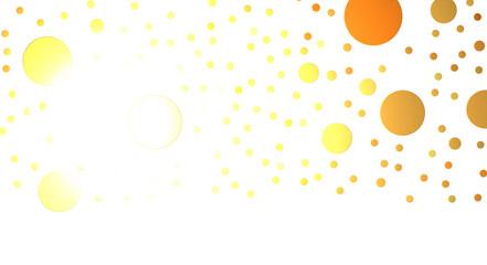 Glittering confetti on a transparent background. Holiday, birthday and Christmas decoration