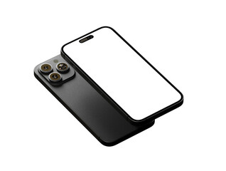 New realistic mobile phone smartphone mockup