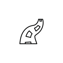 Road icon design with white background stock illustration