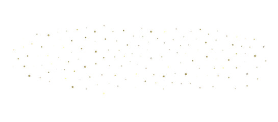 XMAS Stars - stars. Confetti celebration, Falling golden abstract decoration for party, birthday celebrate, 3D PNG