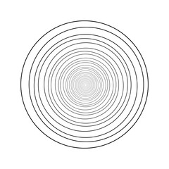 line circles geometric vector background