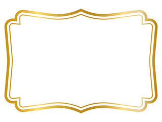 decorative frames banner label collection png transparent background transform Your designs with gold frame
