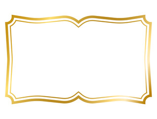 decorative frames banner label collection png transparent background transform Your designs with gold frame
