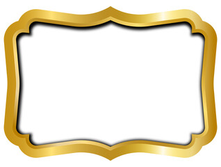 decorative frames banner label collection png transparent background transform Your designs with gold frame
