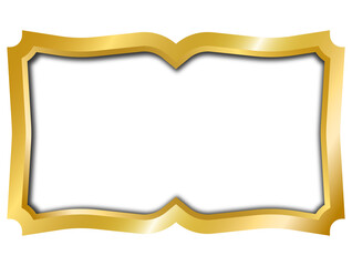 decorative frames banner label collection png transparent background transform Your designs with gold frame
