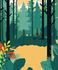 autumn forest background © PaperToPixel