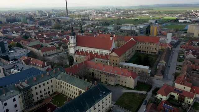 Trnava St John the Baptist Cathedral, massive old building, landmark, 4k