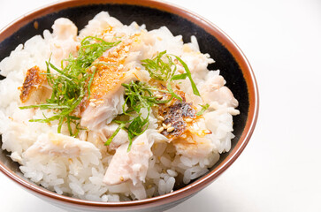 レンコダイのほぐし身混ぜご飯