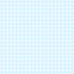 Seamless pattern of blue squares and perpendicular white lines