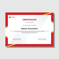 Naklejka na ściany i meble certificate template suitable for business