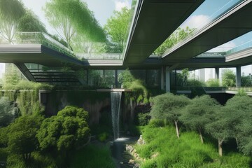 Indoor Garden Waterfall