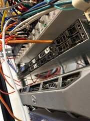 Netzwerkschrank - Serverschrank - Netzwerk - IT - Server