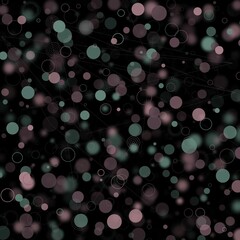 Vertical abstract backdrop with blurred circles, bokeh, bubbles.