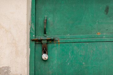 old door lock