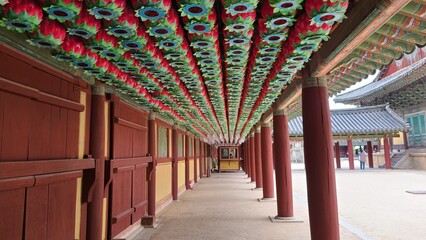 The lanterns in  Bulguksa Temple