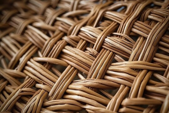 Close up texture de base en rotin