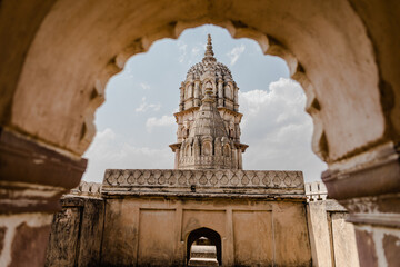 Fototapeta premium Laxminarayan Temple in Orchha, India
