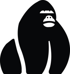 Gorilla Head Logo Vector Template Illustration Design. Mascot Gorilla Logo design Gorilla sport logo