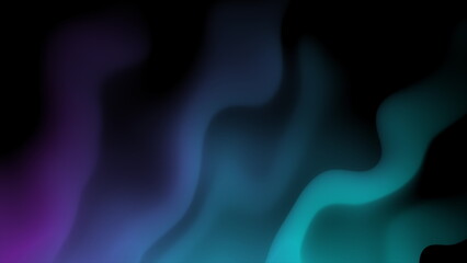 Dark violet and blue smooth blurred stripes abstract background