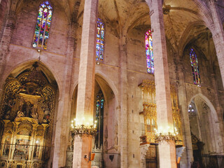 スペイン　マヨルカ島のパルマ大聖堂