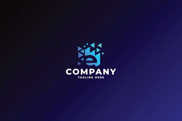 Exocomex Letter E Pro Logo Template
