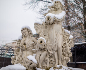 Fototapeta premium statue of angel