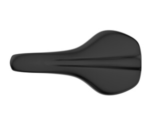 Bike saddle isolated on transparent background. 3d rendering - illustration