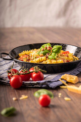 pasta with bacon and cheese recipe