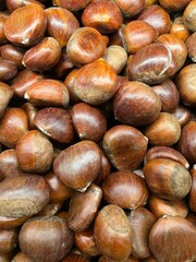 chestnuts close up