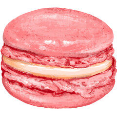 Juicy fruit dessert painting png