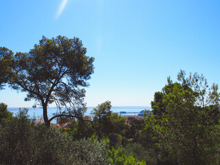 マヨルカ島　ベルベール城からの景色