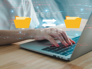 Technology Transfer Documents from internal data files Backup from one location to another with...