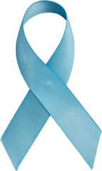 Prostate cancer awareness ribbon 