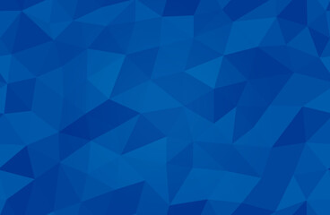 抽象的なモザイク背景の青色のシームレス素材