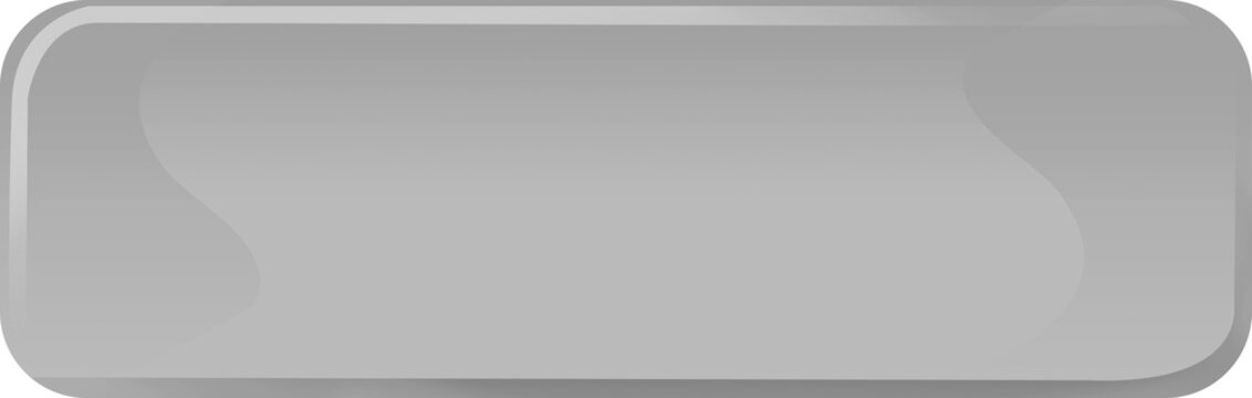 Grey rectangle button icon