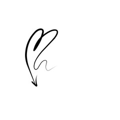 Simple Hand Drawn Arrow 