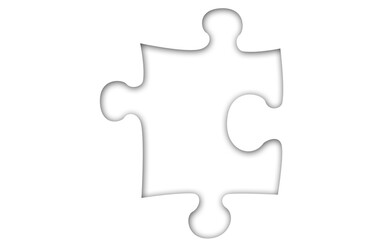 Composite image of jigsaw puzzle