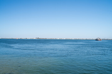 View of Djerba, a large island in southern Tunisia